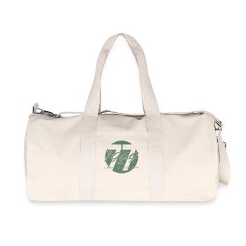 77th Birthday 1949 Gift for Men and Women - Recycled Canvas Sports Bag by Stanley/Stella - natural - Front