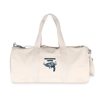 Professional Napper - Recycelte Canvas-Sporttasche von Stanley/Stella - Naturweiß - Vorne