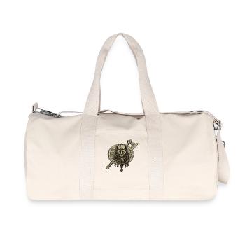 Viking Viking Legend Sailor Odin Raven Fighter - Recycled Canvas Sports Bag by Stanley/Stella - natural - Front