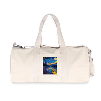 Kayak_3 - Recycelte Canvas-Sporttasche von Stanley/Stella - Naturweiß - Vorne