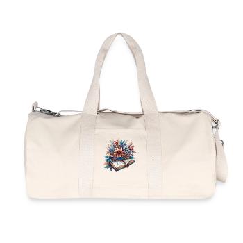 Blossom harvest from the book - Recycled Canvas Sports Bag by Stanley/Stella - natural - Front