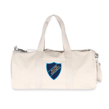 Always Regardless of Shield Design - Recycled Canvas Sports Bag by Stanley/Stella - natural - Front