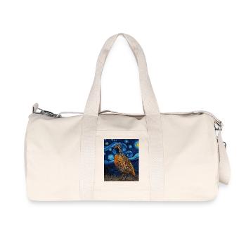 Quail Van Gogh - Recycled Canvas Sports Bag by Stanley/Stella - natural - Front