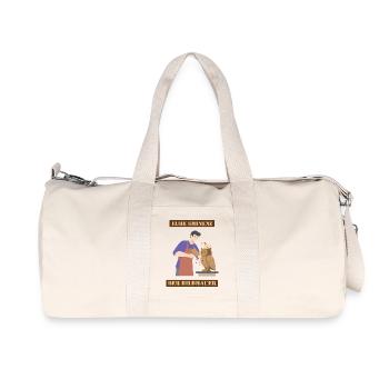 Eure Eminenz, Der Bildhauer - Recycelte Canvas-Sporttasche von Stanley/Stella - Naturweiß - Vorne