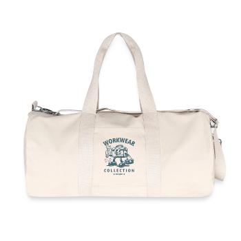 Werkzeugkasten Workwear Collection - Recycelte Canvas-Sporttasche von Stanley/Stella - Naturweiß - Vorne