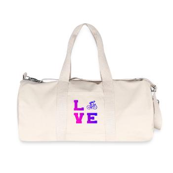 Pure road bike focus - Recycled Canvas Sports Bag by Stanley/Stella - natural - Front