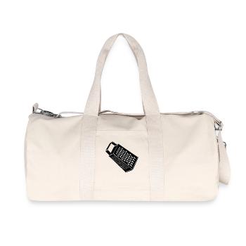 Copeaux de fromage pour les chefs, les amateurs de fromage - Sac de sport en toile recyclée Stanley/Stella - blanc naturel - Devant