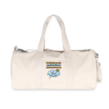 Never Too Old Dream Burst Design - Recycled Canvas Sports Bag by Stanley/Stella - natural - Front