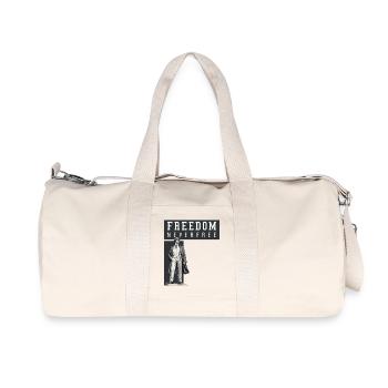 Freedom Never Free - Recycled Canvas Sports Bag by Stanley/Stella - natural - Front