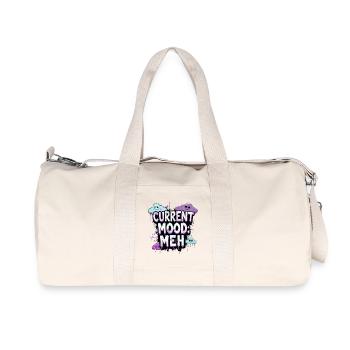 Meh Geschenkidee - Recycelte Canvas-Sporttasche von Stanley/Stella - Naturweiß - Vorne