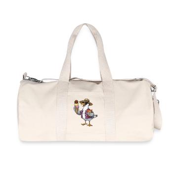 Boulderer Colorsplash Boulder Bouldering - Recycled Canvas Sports Bag by Stanley/Stella - natural - Front