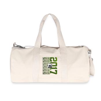 9E ANNIVERSAIRE DU FOOTBALL 2017 ÉDITION LIMITÉE - Sac de sport en toile recyclée Stanley/Stella - blanc naturel - Devant