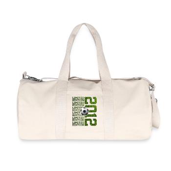 LIMITED EDITION 2012 FOOTBALL 14TH BIRTHDAY - Recycled Canvas Sports Bag by Stanley/Stella - natural - Front