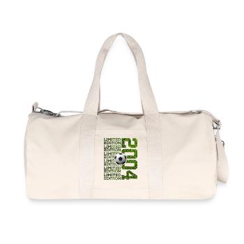 LIMITED EDITION 2004 FOOTBALL 22ND BIRTHDAY - Recycled Canvas Sports Bag by Stanley/Stella - natural - Front