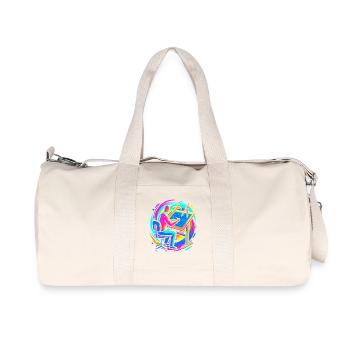 architecte - Sac de sport en toile recyclée Stanley/Stella - blanc naturel - Devant