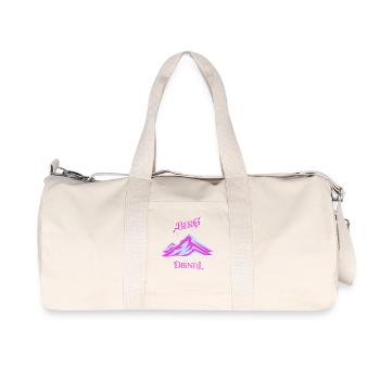 Berg Dirndl Neon Pastel - Recycled Canvas Sports Bag by Stanley/Stella - natural - Front