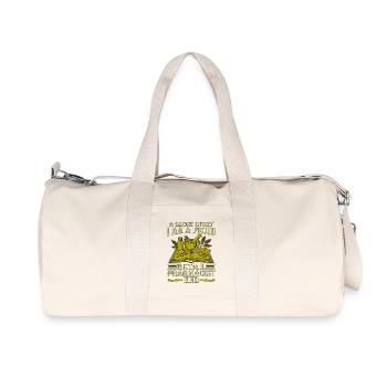 Retail Pharmacist A Short Story Medication Expert - Recycelte Canvas-Sporttasche von Stanley/Stella - Naturweiß - Vorne