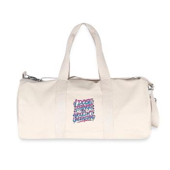 Hospital Pharmacist I Dose Things Pharmaceutical - Recycelte Canvas-Sporttasche von Stanley/Stella - Naturweiß - Vorne