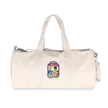 Tut mir leid, ich kann nicht. Ich öffne Packs, Card Hunter. - Recycelte Canvas-Sporttasche von Stanley/Stella - Naturweiß - Vorne
