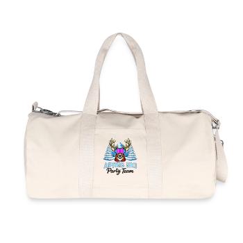 Après Ski Party Team - Recycled Canvas Sports Bag by Stanley/Stella - natural - Front
