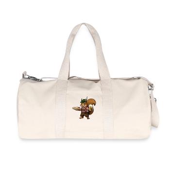 Squirrel costume Kaiserschmarrn Kaiserschmarren - Recycled Canvas Sports Bag by Stanley/Stella - natural - Front