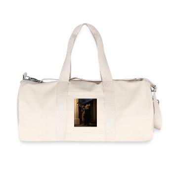 Jazzkater Trumpet Night - Recycled Canvas Sports Bag by Stanley/Stella - natural - Front