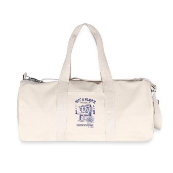 Je ne suis pas un joueur, j’échange juste beaucoup de boosters pack - Sac de sport en toile recyclée Stanley/Stella - blanc naturel - Devant