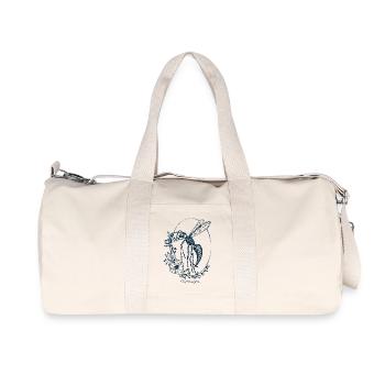 Hornet Tattoo Style - Recycled Canvas Sports Bag by Stanley/Stella - natural - Front
