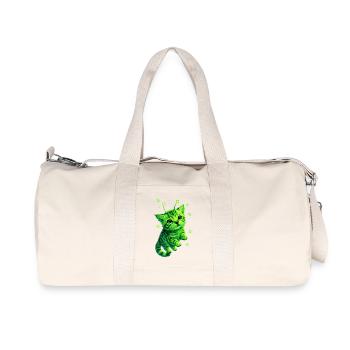 Alien Cat - Sac de sport en toile recyclée Stanley/Stella - blanc naturel - Devant
