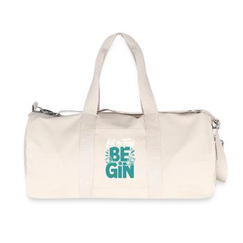 Gin Que le plaisir soit Gin & Tonic Fête des Amateurs Gin - Sac de sport en toile recyclée Stanley/Stella - blanc naturel - Devant