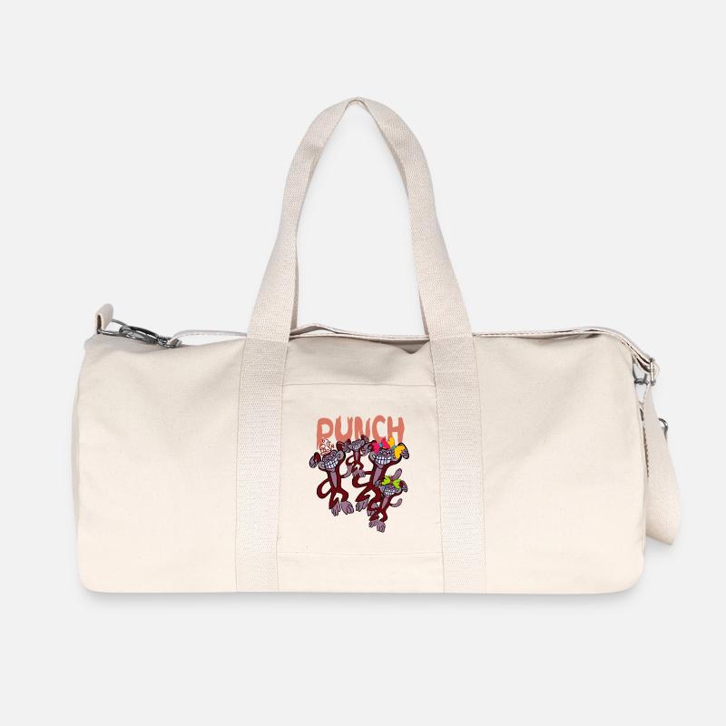 Punch - Sac de sport en toile recyclée Stanley/Stella - blanc naturel