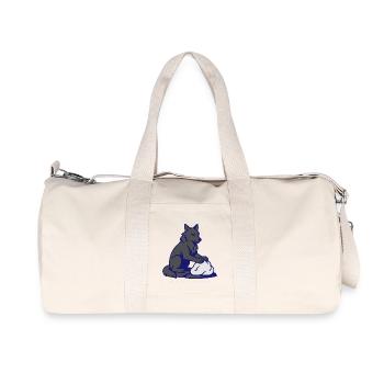 Wolf Instinct: Clay Kneading - Recycled Canvas Sports Bag by Stanley/Stella - natural - Front