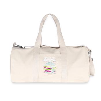 We live in a simulation - Recycled Canvas Sports Bag by Stanley/Stella - natural - Front