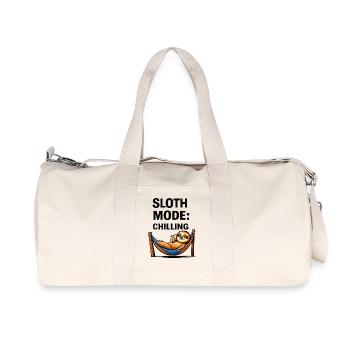Trägheitsmodus: Erschreckend - Recycelte Canvas-Sporttasche von Stanley/Stella - Naturweiß - Vorne