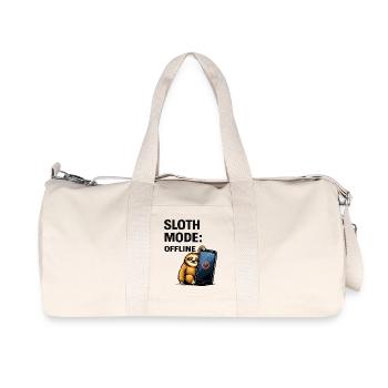 Tragheit Modus offline - Recycelte Canvas-Sporttasche von Stanley/Stella - Naturweiß - Vorne
