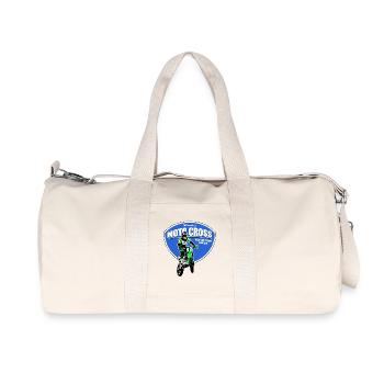 Moto Cross - Supercross - Moto Cross - Tout-terrain - Sac de sport en toile recyclée Stanley/Stella - blanc naturel - Devant