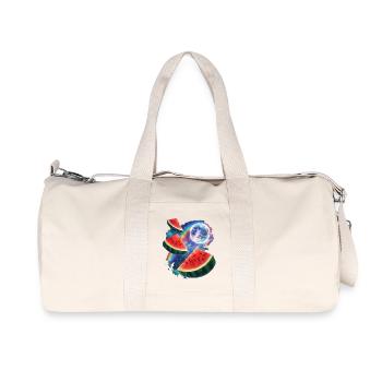 Space Melon Neon Cosmos - Sac de sport en toile recyclée Stanley/Stella - blanc naturel - Devant