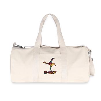 Breakdance B-Boy Danse de rue Hip Hop - Sac de sport en toile recyclée Stanley/Stella - blanc naturel - Devant