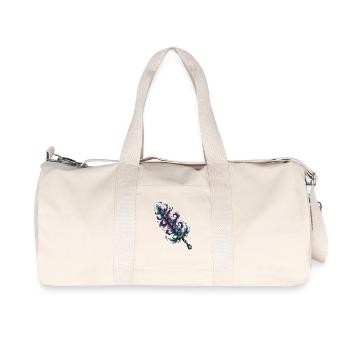 Runenklinge der Schattenmagie - Recycelte Canvas-Sporttasche von Stanley/Stella - Naturweiß - Vorne
