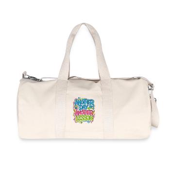 High School Teacher Another Day Classroom Teacher - Recycled Canvas Sports Bag by Stanley/Stella - natural - Front