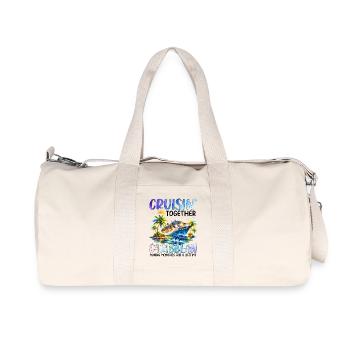 Cruisin Ensemble dans les Caraïbes - Sac de sport en toile recyclée Stanley/Stella - blanc naturel - Devant
