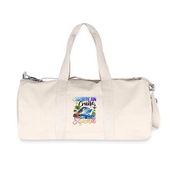 Caribbean Cruise Squad - Recycelte Canvas-Sporttasche von Stanley/Stella - Naturweiß - Vorne