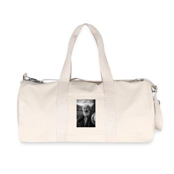 Galileo Galilei Selbstporträt - Recycelte Canvas-Sporttasche von Stanley/Stella - Naturweiß - Vorne
