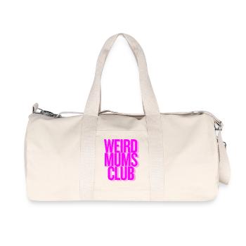 weird mums club - weirdpeoplelovethis. - Recycelte Canvas-Sporttasche von Stanley/Stella - Naturweiß - Vorne