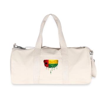 Drapeau de la Peinture GuinéeBissau - Sac de sport en toile recyclée Stanley/Stella - blanc naturel - Devant