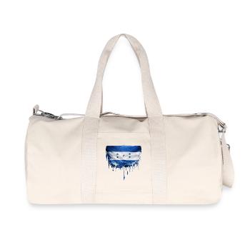 Honduras tropfende Flagge - Recycelte Canvas-Sporttasche von Stanley/Stella - Naturweiß - Vorne