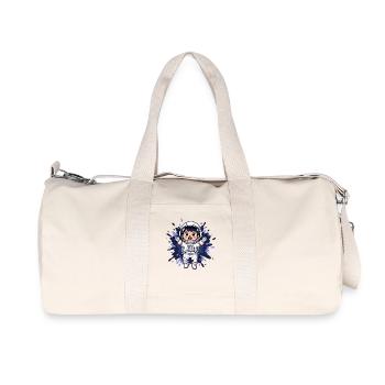 Little Astronaut Space Hero - Recycled Canvas Sports Bag by Stanley/Stella - natural - Front