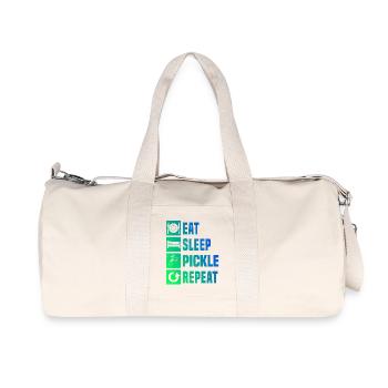 Conception d’un éventail de pickleball pour les fans de joueurs de pickleball - Sac de sport en toile recyclée Stanley/Stella - blanc naturel - Devant