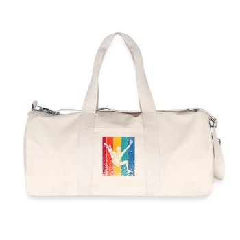 Boulderer Boulder Bouldering - Recycled Canvas Sports Bag by Stanley/Stella - natural - Front