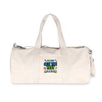 Ace le joueur du Test Level Up - Sac de sport en toile recyclée Stanley/Stella - blanc naturel - Devant